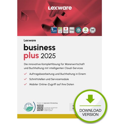LEXWARE Business Plus 2025 - 1 Device, 1 Year - ESD-DownloadESD&amp;quot; Slike