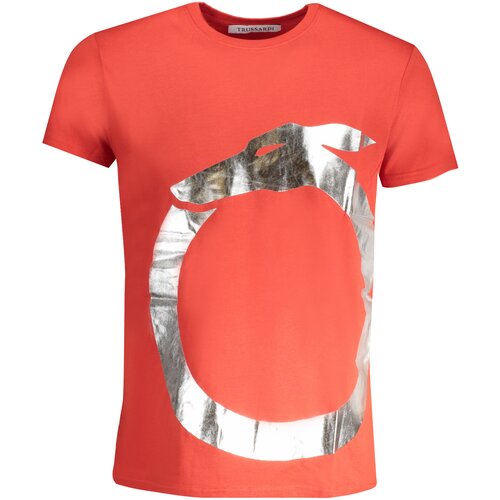 Trussardi MEN&#39;S SHORT SLEEVE T-SHIRT RED Cene