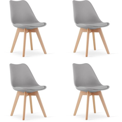 Brandless Stol MARK Siva x 4, (22030778) Cene