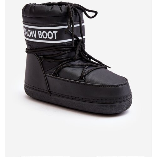 Kesi Women's Lace-up Snow Boots Black Soia Cene