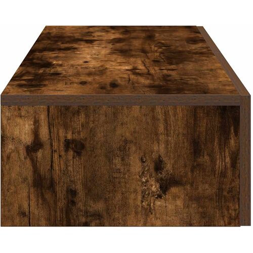  Zidna polica s ladicama dimljeni hrast 60x26,5x15 cm Slike