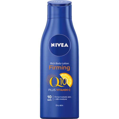 Nivea Q10 Plus losjon za učvrstitev kože za suho kožo 250 ml Cene