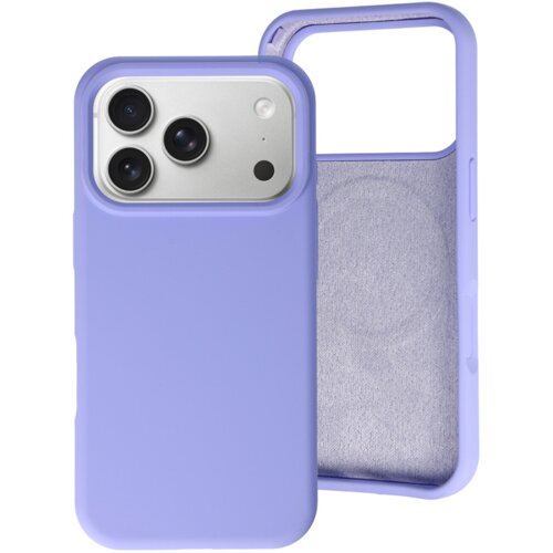 Onasi RainBow Liquid silikonski ovitek z MagSafe za iPhone 17 Pro - vijola Cene