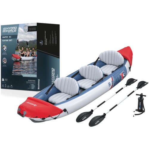 Lean Toys Napihljiv kajak za tri osebe 381 x 100 cm Bestway 65132 Cene