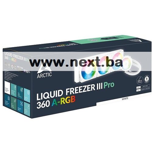  Vodeno hlađenje za procesor Arctic Liquid Freezer III Pro 36 Slike