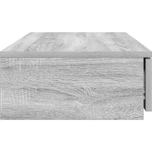  Siva ladica za krevet Sonoma 80x36 5x16 5 cm Konstruirano drvo Slike