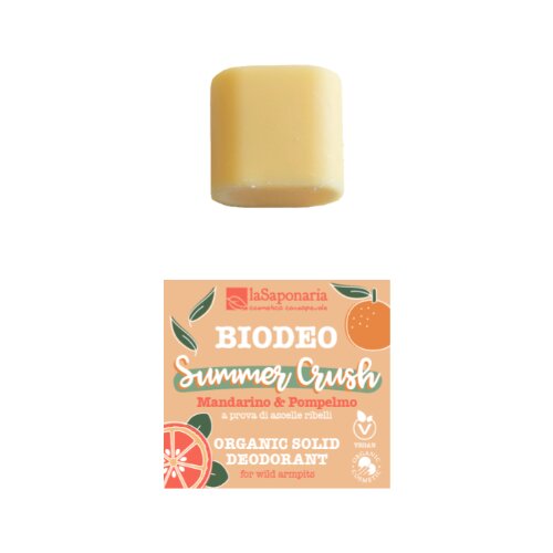 La Saponaria BIODEO Summer Crush deodorant v trdem stanju Cene