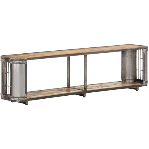 VidaXL TV omarica 150x30x40 cm trden mangov les, (20730430) Slike