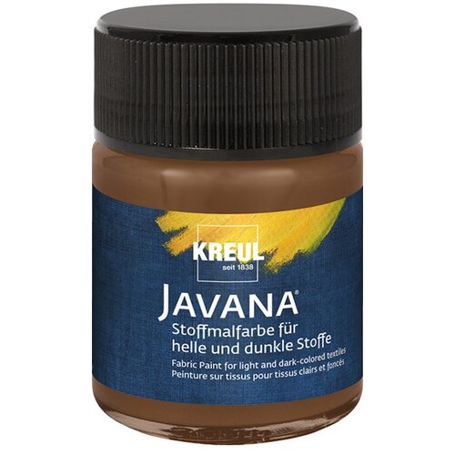 Kreul boja za svetli i tamni tekstil JAVANA 50 ml Deer Brown Slike