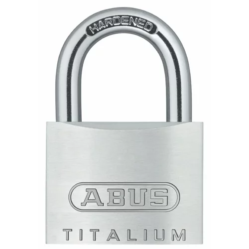 Abus Set ključavnic obešank ABUS TITALIUM 54TI/40 (širina 40 mm, aluminij, srebrna, 3 kos)