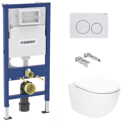 Geberit KOGEDTORFU10D20W sat fusion wc školjka s kompletom duofix 458.103.00.1 Delta20 Cene