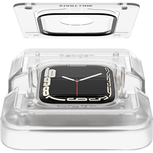 Spigen HYBRID STEKLO ZA APPLE WATCH 7/8 41MM OHI&Scaron;JE PROFLEX 2-PAK., (21969466) Cene