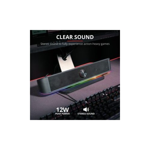 Trust GXT 619 RGB LED Soundbar Thorne Slike