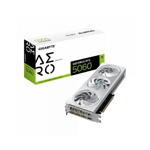 Gigabyte grafička karta geforce rtx 5060 aero oc GV-N5060AERO OC-8GD 8GB GDDR7 Slike