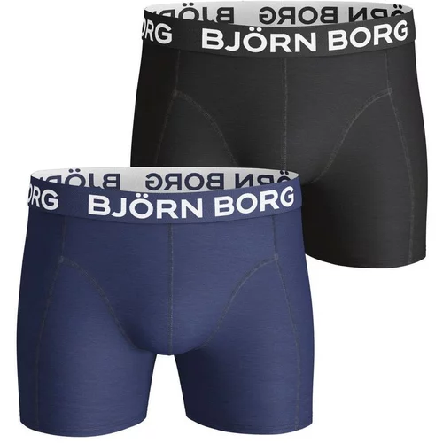 Bjorn Borg solid cotton stretch 2x boksarice