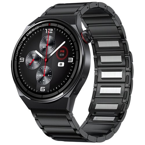 INF združljiv jeklen magnetni pa&scaron;ček za uro huawei GT3 pro black 20 mm, (5000090614) Cene
