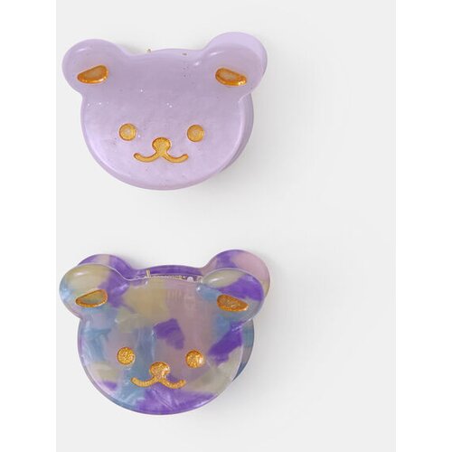 Monsoon Children Set &scaron;nala za kosu Bear Claw Clips, 2 komada, &Scaron;areni Cene