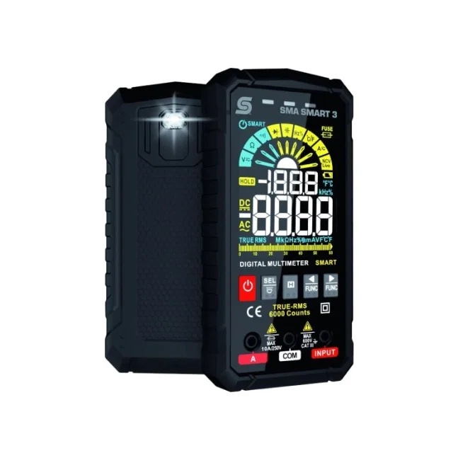 Digitalni SMART multimetar CATIII 600V SMASMART3 Slike