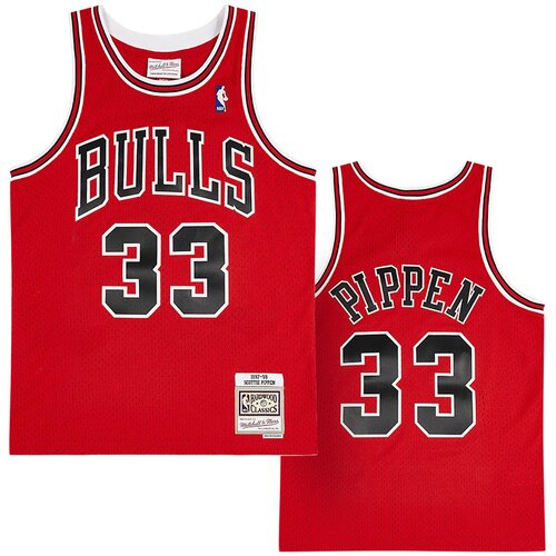 Mitchell And Ness Scottie Pippen 33 Chicago Bulls 1997-98 Mitchell &amp;amp; Ness Swingman dres Slike