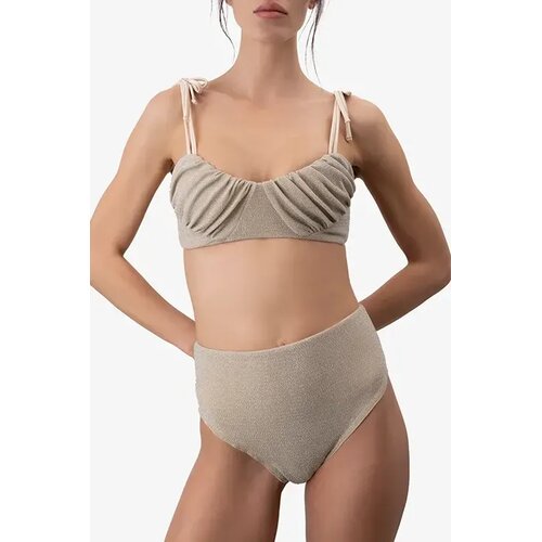 ZOLIE COLLECTION Ženski dvodelni kupaći kostim Julia bež Cene