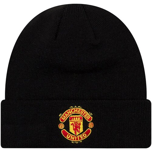 New Era Kape Core Cuff Beanie Manchester United FC Hat Črna Cene