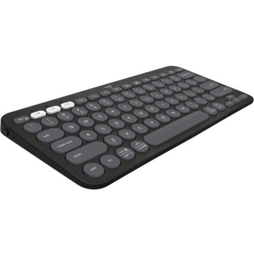 Logitech Tipkovnica Pebble Keys 2 K380s Multi-Device, grafitna, SLO g Cene