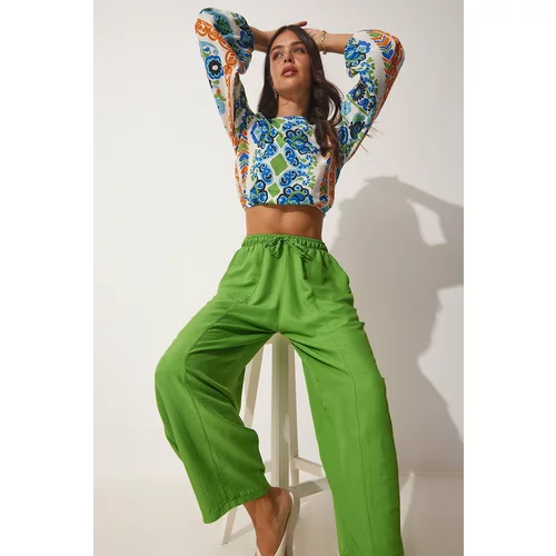 Happiness İstanbul Pants - Green - Carrot pants