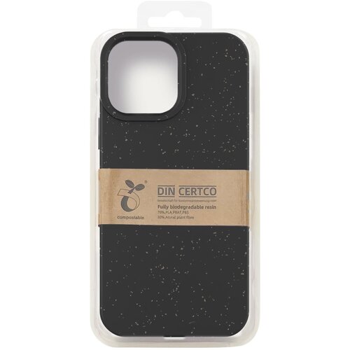 Eco Case bio razgradljiv ovitek za iPhone 13 Pro Max, Črn Slike