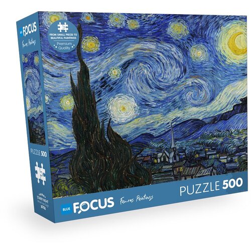  Puzzle 500 pcs starry night bf328s ( 108/23289 ) Cene