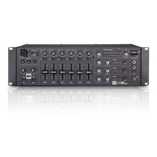 Ld Systems ZONE 624 - 19&amp;quot; 4-Zone Mixer - - Audio-Kondric Slike