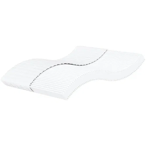 vidaXL Madrac od pjene bijeli 200x210 cm tvrdoća H2 H3 vidaXL Madrac od pjene bijeli 200x210 cm tvrdoća H2 H3