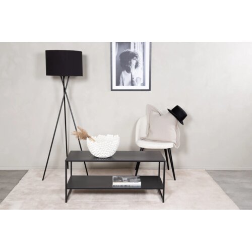 Venture Home Staal klub stolić 102 &times; 43 cm, crni Cijene
