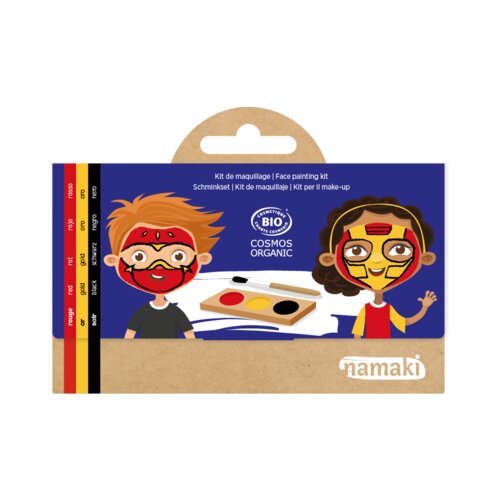 Namaki Ninja &amp;amp; Superhero Face Painting Kit Slike