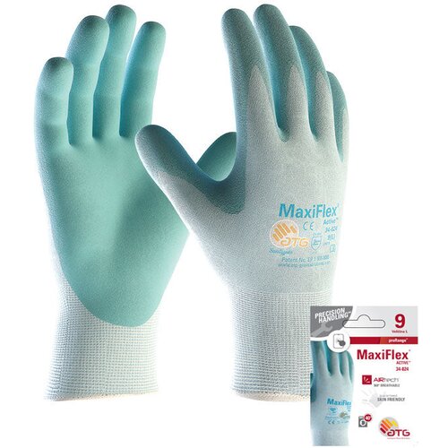 ATG rukavica MaxiFlex Active svjetloplava Cijene