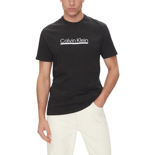 Calvin Klein Jeans Polo majice dolgi rokavi SS 30s EU SP OUTLINE LV04RC852G Črna Slike