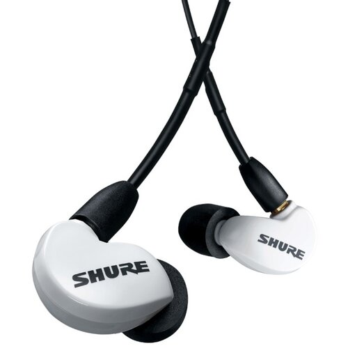 Shure AONIC 215 - in-ear headphones with single transducer and 3.5mm cable (white) Cijene
