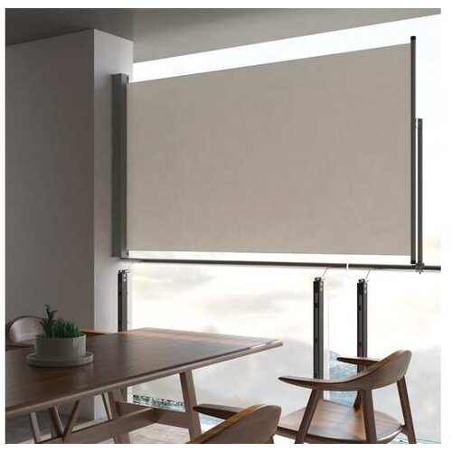  Uvlačiva bočna tenda za terasu 140 x 300 cm krem Cene