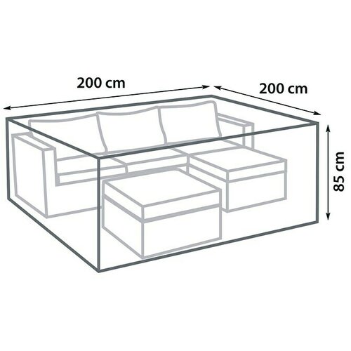 SUNFUN Zaštitni prekrivač za vrtni namještaj (Ø x V: 200 x 85 cm) Cijene
