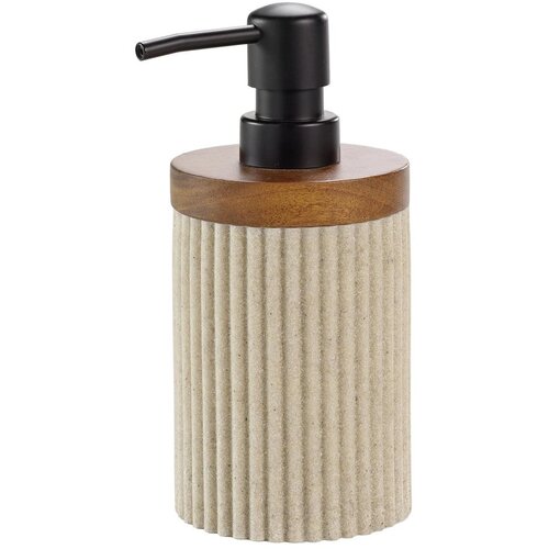 Douceur d int&amp;eacute;rieur Bež dozator sapuna od polyresina 350 ml Niagara &amp;ndash; Slike