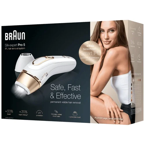 Braun IPL, aparat za uklanjanje dlačica Silk-expert Pro 5 PL5137