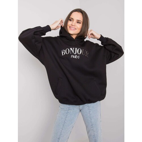 RUE PARIS Sweatshirt-RV-BL-7357.35X-black Slike