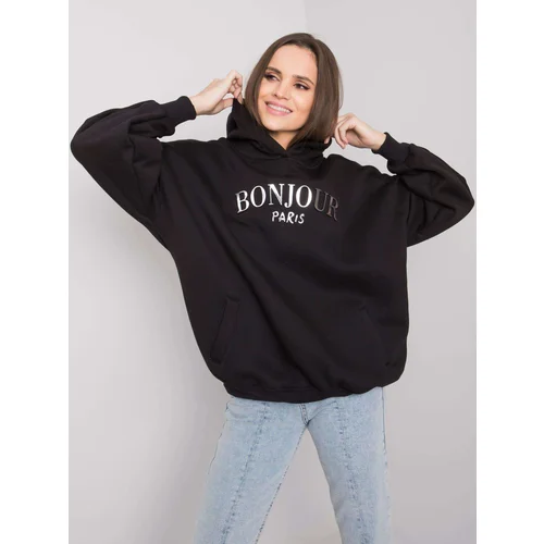 RUE PARIS Sweatshirt-RV-BL-7357.35X-black