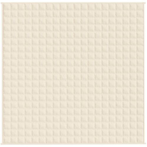  Te&amp;scaron;ka deka svijetla krem 200x200 cm 13 kg od tkanine Slike