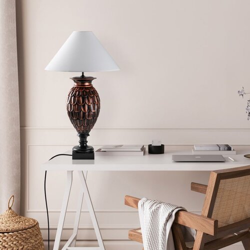 Opviq ELEGANZE-5305 brownwhite table lamp Cene