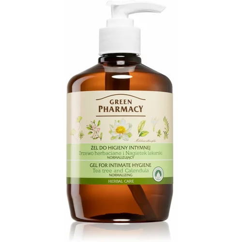 Green Pharmacy Body Care Marigold & Tea Tree gel za intimnu higijenu 370 ml