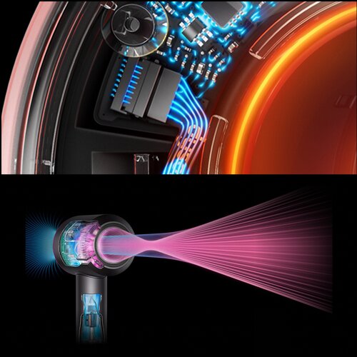 Dyson Supersonic Nural HD16 Amber Silk / Pink Champagne | Limited Edition Slike