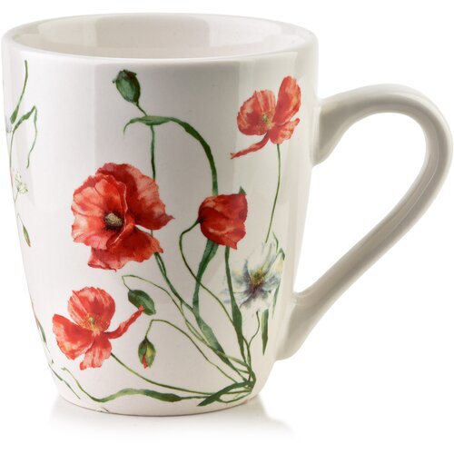 Mondex Skodelica porcelan AffekDesign Sonic 8,5x13x10,5cm rdeča 1 kos, (5000300840) Slike