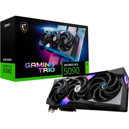 MSI GAMING GeForce RTX5090 TRIO OC 32GB NVIDIA GeForce RTX 5090 GDDR7 Cene