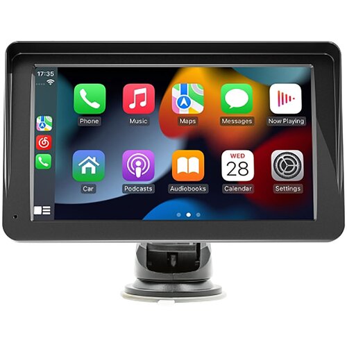 AVIZAR 7-palčni zaslon za avtomobil CarPlay Android Auto brezžično s priseskom, (5000309953) Slike