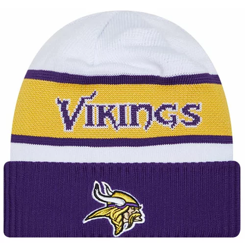 New Era Minnesota Vikings NFL Sideline 2023 Techknit zimska kapa